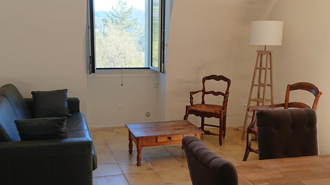 Gîte en Cévennes du sud, bergerie restaurée, 2 à 4 personnes, piscine, vue exceptionnelle, authenticité et confort Saint-Laurent-le-Minier Esterno foto
