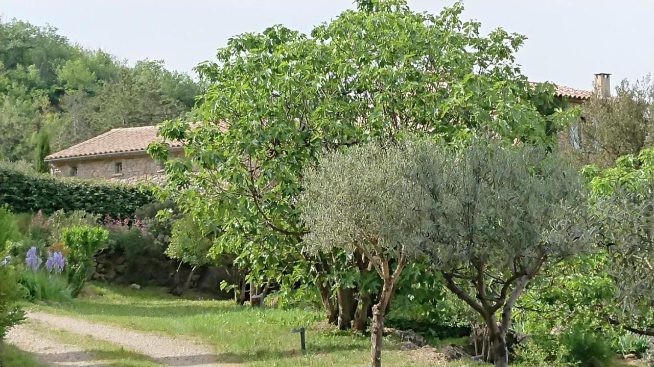 Gîte en Cévennes du sud, bergerie restaurée, 2 à 4 personnes, piscine, vue exceptionnelle, authenticité et confort Saint-Laurent-le-Minier Esterno foto